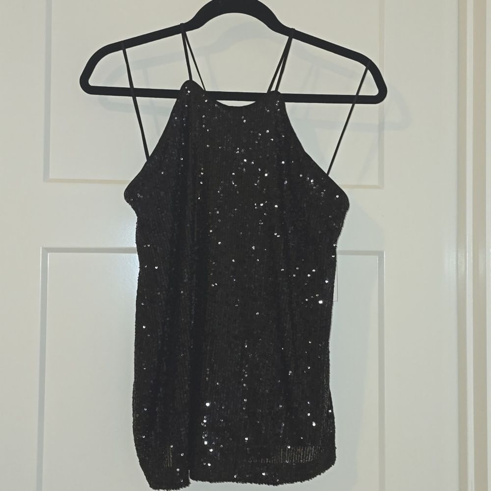 NWT Banana Republic Sequin Top - M